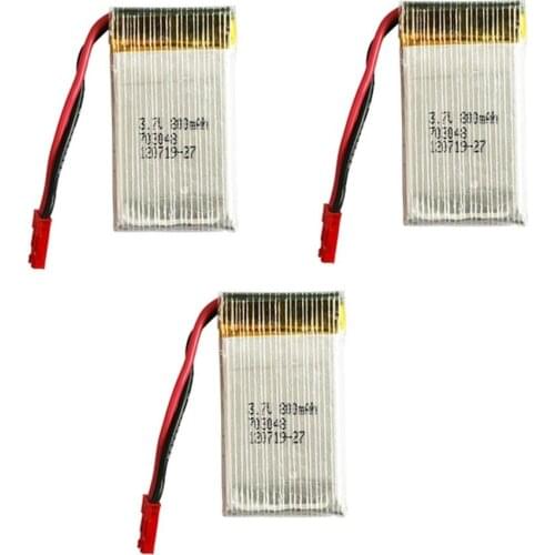 5pcs/lot Rc Lipo Battery 3.7V 800mAh for MJX T04T05 F28 F29 RC Airplane Quadcopter Helicopter Car