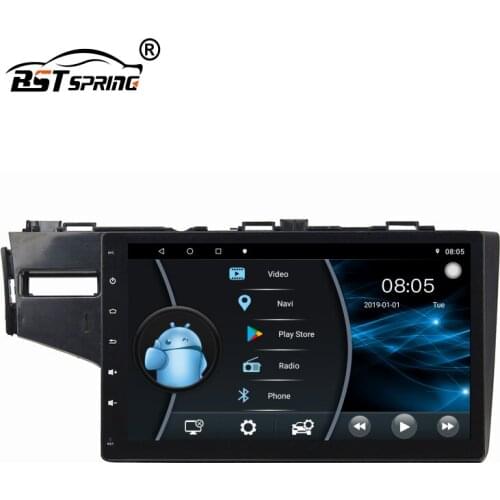 Bosstar Auto Radio Car DVD Player for Honda Fit/Jazz 2014 LHD Android Car Multimedia System GPS Navigator 4G RAM 64G RAM