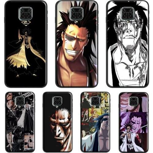 Ichigo Kenpachi Bleach Manga Anime Case For Xiaomi Redmi Note 10 Pro 7 8 9S 8T Note 9 Pro Back Cover For Redmi 9A 9C 9T 7A 8A