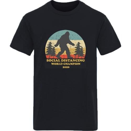 Tree Monkey Cotton Short Sleeve T-shirt For Man Summer Fashion Clothing Tees Male S-3XL Casual Black New Arrival Homme Camisetas