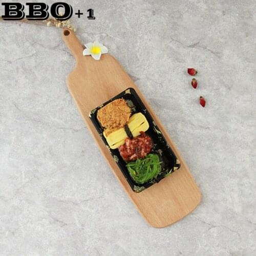 1pcs Wooden Large Cutting Board Chopping Block Pizza Pad Serving Plate Cake Sushi services trays Home Baking Tool Kitchenware