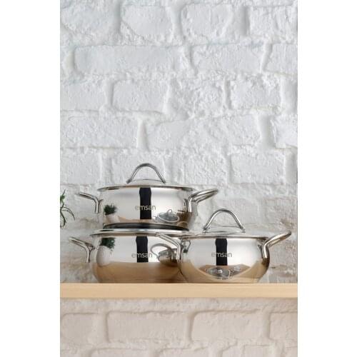 Emsa Stainless Steel Pot Sets