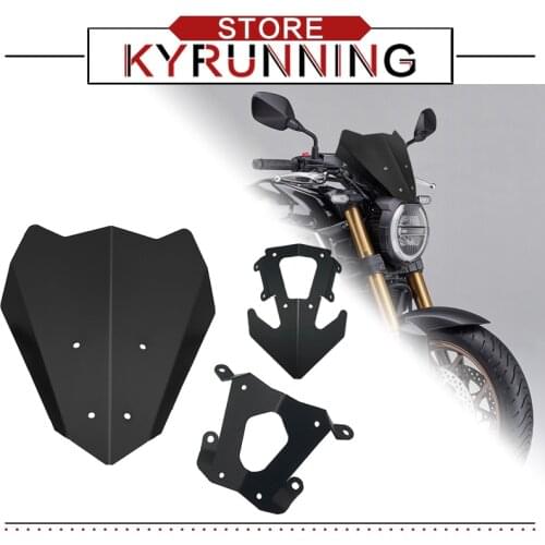 Motorcycle For Kawasaki Z900 z 900 2017-2020 Z400 z400 Windshield WindScreen Visor Viser Front Screen Wind Deflector Accessories