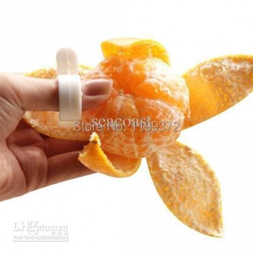 Best 5000 pcs/lot Fruits Orange Lemon Citrus Peeler Opener Slicer Cutter Skin Remover