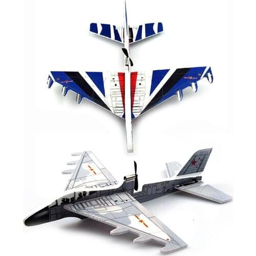 Simulation Electric Glider DIY Aircraft Model Assembled Toy Children Kid Gift