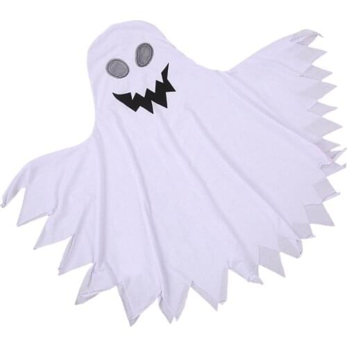 Halloween Baby Kids Boys Cloak Outfits Cartoon Print Long Sleeve Hooded Cover Long Cloak Cape 2-6 Years