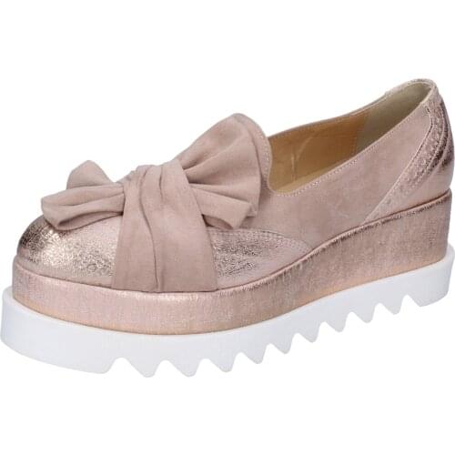 OLGA rubies women loafers leather pink