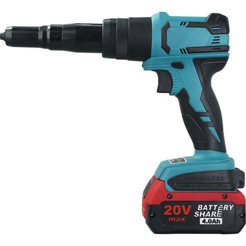 Charging rivet gun 20V lithium electric blind rivet gun automatic core pulling rivet gun electric rivet gun