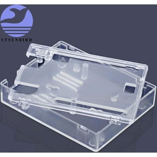 Transparent Box Case Shell for Arduino UNO R3 MEGA328P black