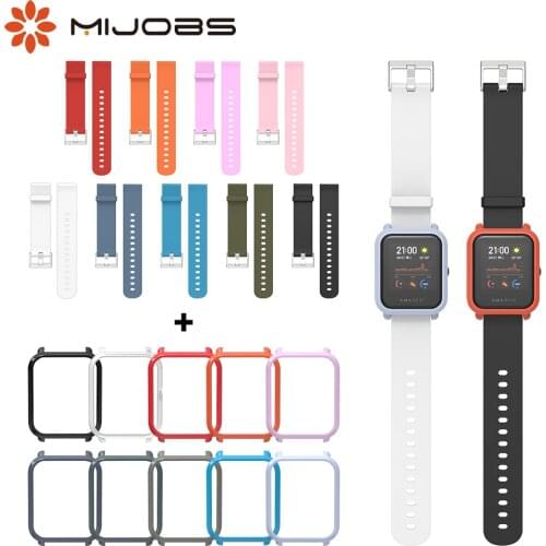 Wrist Strap for Amazfit Bip GTS Bracelet Watch Band Sport Wristband for Xiaomi Huami Amazfit Bip Protector Case Bumper 20mm