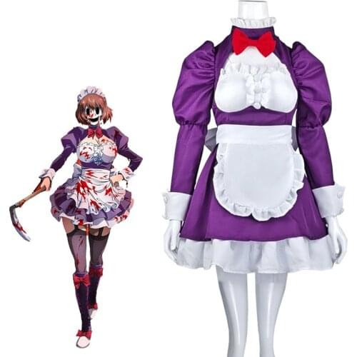 Reneecho High-Rise Invasion Maid-fuku Kamen Cosplay zerochan Tenkuu Shinpan Women Maid Cosplay Tsuina Miura Lady Costume