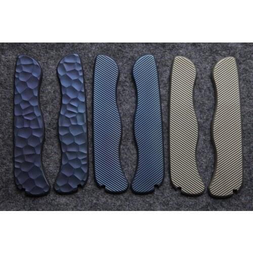 Custom Made Titanium Alloy TC4 Handle Scale Replacement for 111mm Victorinox Swiss Army Knife