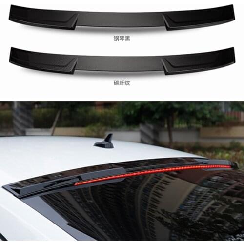 For Volkswagen VW New CC Arteon Roof Spoiler 2018 2019 2020 2021 High Quality ABS Material Car Rear Wing Accessories Body Kit