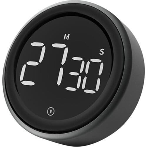 LED Digital Kitchen Countdown Timers for Cooking Stopwatch Shower Study Counter Manual Magnetic Electronic Alarm Clock