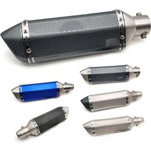 36-51MM Universal Motorcycle Exhaust Modify Motocross Exhaust Muffler For Suzuki VS VZ 800 Bandit 650S DL1000 GSX 1250 1400