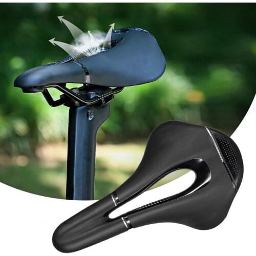 Bicycle Saddle Comfortable Breathable Cycling Accessories Hollow Cushion Bike Seat for Mountain Bike