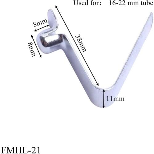Tube Locking Pins V Shape OEM Steel Spring Clips Stamping Push Button Single Spring Clips