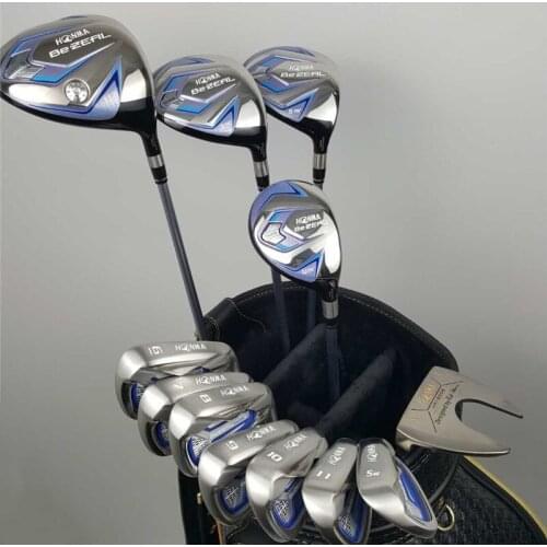 New Womens HONMA Golf Club HONMA BEZEAL 525 Golf Complete Set with wood putter Head Cover (No Bag) Free Shipping