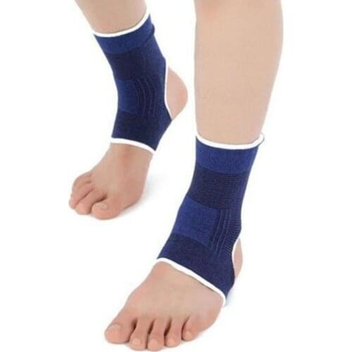 1pair Ankle Support Foot Brace Guard Elasticized Sports Shin Protector Feet Sports Safety Sportswear Accessories Ankle Support