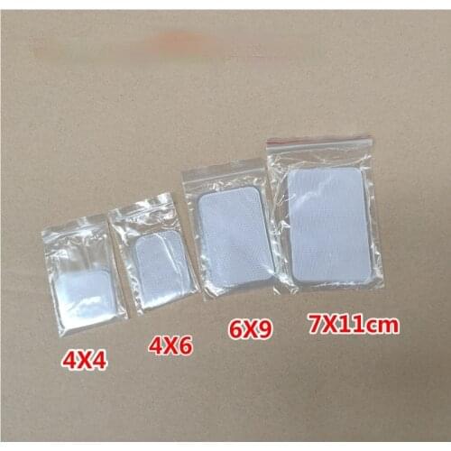 40pcs(20pair) Replacement conductive adhesive Gel Pads For Abs Fit System Abdominal Muscle Toner Flex Belt Patch Flex Belt Pads