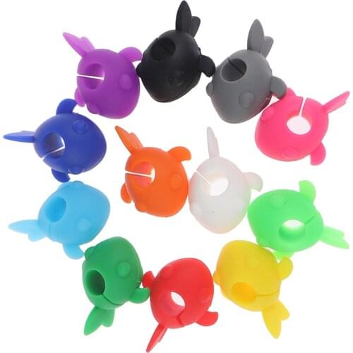 6/12Pcs/set Funny Cup Identify Label Silicone Party Wine Glass Bottle Drink Cup Marker Tags New Arrivals