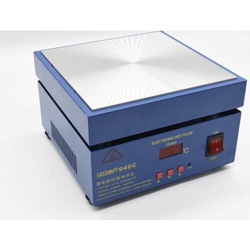 946C Mobile Phone Screen Removal Repair Platform Aluminum Substrate Heating Table Preheating Plate