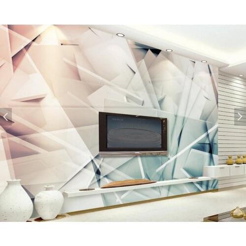 Abstract wallpaper 3d wall mural for living room wall art decor papel de parede 3d para sala wallpaper 3d stereoscopic custom