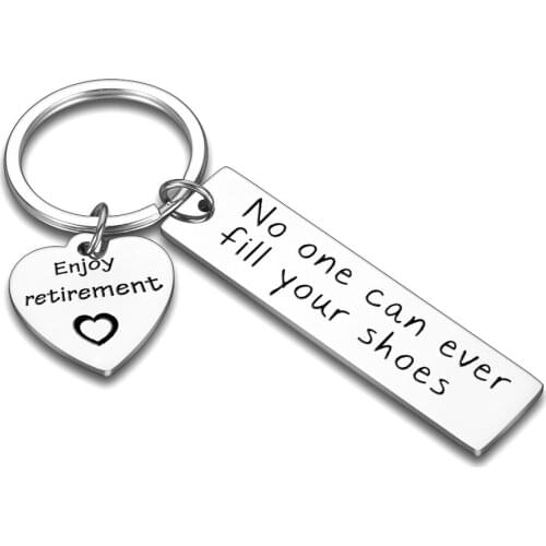 Coworker Keychain Gifts for Retirement Women Leaving Gifts for Retirees Office Colleague Boss Goodbye Farewell Gifts for Him