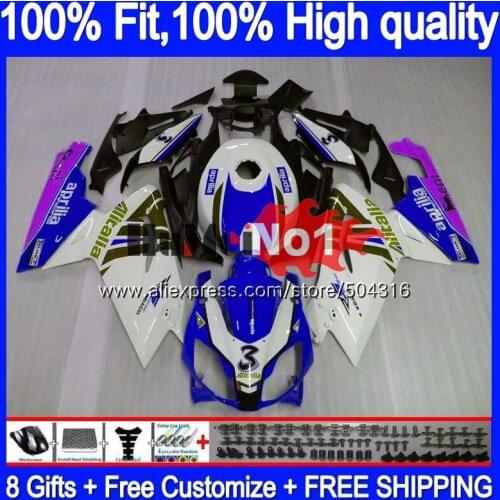 Injection For Aprilia RS 125 RS125R RSV125 R 35MC.31 RS-125 2012 2013 2014 2015 2016 RS125 12 13 14 15 16 Fairings Blue white