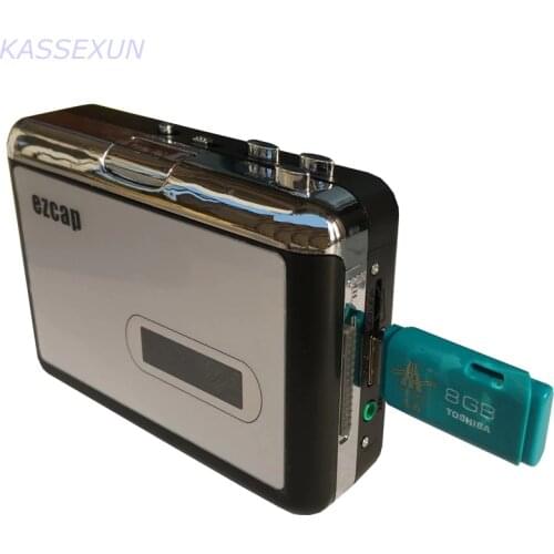 2017 new cassette player converter, convert old cassette to mp3 save in U flash disk directly, no pc required free shipping