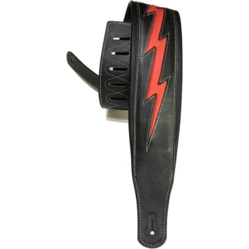 Leather Guitar Strap Unique Comfortable Acoustic Electric Bass Strap Guitar Accessories