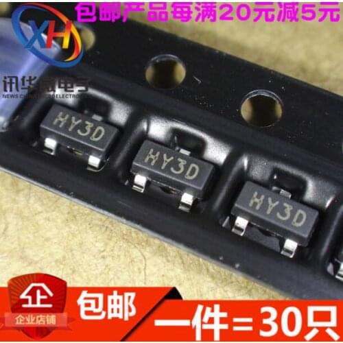 Xinyuan S8050M-D SOT-23-3 PNP SMD transistor screen HY3D 100% good 10PCS/LOT