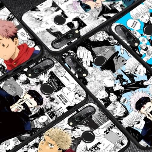 Jujutsu Kaisen comic For Huawei Y9S Y6S Y8S Y9A Y7A Y8P Y7P Y5P Y6P Y7 Y6 Y5 Pro Prime 2020 2019 2018 Soft Phone Case