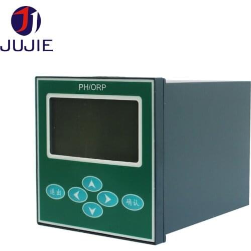 Online ORP Meter -1999~+1999mV Industrial Use Wastewater Water Quality Detection 96*96 Size 4-20mA Siganl Probe Plastic PTFE