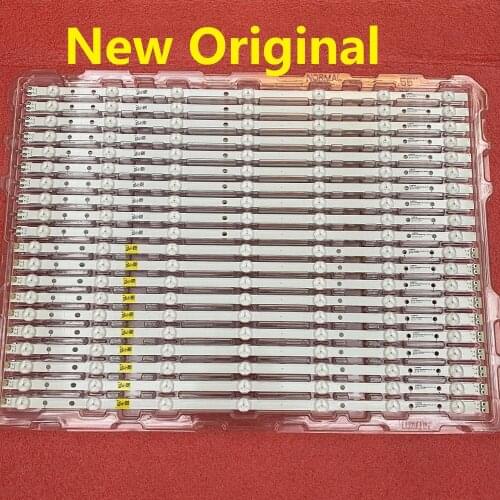 5set=50pcs LED Backlight for Samsung UN55H6103AG UN55FH6030 UN55J6200 D3GE-550SMA-R1 550SMB-R0 BN96-28772A 28773A 39055A 30056A