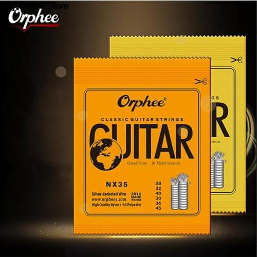 Hot Classic Classical Guitar Strings Nylon and Silver Plated Wire Hard/Normal Tension 028-043/028-045
