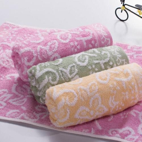 Towel Manufacturers Selling Waste Bamboo Fiber Untwisted Yarn Cotton Towel To Wipe Your Mouth Infant Children Promotion