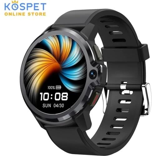 2021 New KOSPET PRIME S 1GB 16GB Smart Watch Men Dual Mode Camera Bluetooth GPS 4G LTE SIM Call Android Touch Screen Smartwatch