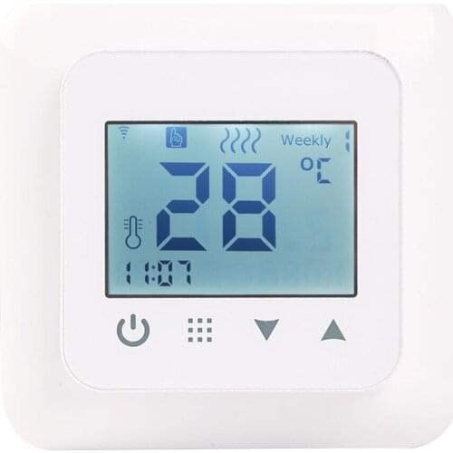 Smart Home Thermostat Room Temperature Controller Tuya App Alexa Voice Control WiFi Programmable Thermostat