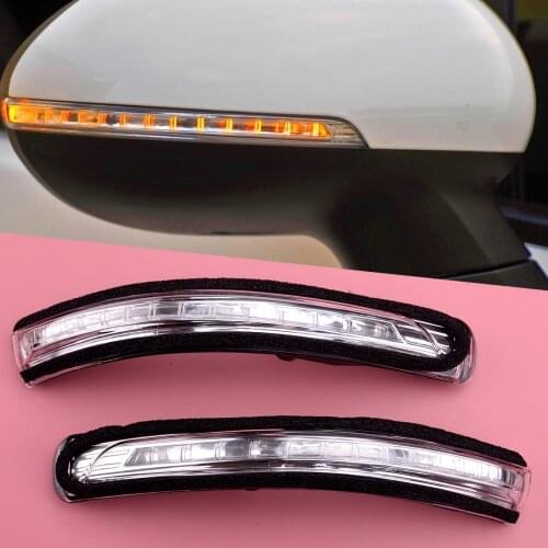 1 Pair Wing Side Mirror Turn Signal Light Indicator Fit for KIA RIO MK3 876241W000 876141W000 2011 2012 2013 2014 2015 2016 2017