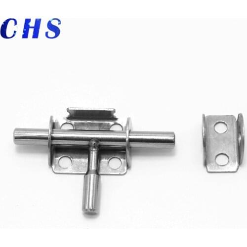 1Pc Slide Bolt Gate Latch Heavy Duty Premium Safety Stainless Steel Barrel Bolt Gate Latch Door Lock Window Latch Door Bolts