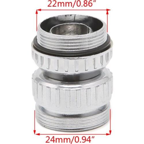 Shower Swivel Head Adapter Water Saving Tap Connector Diffuser Faucet Nozzle Mar28