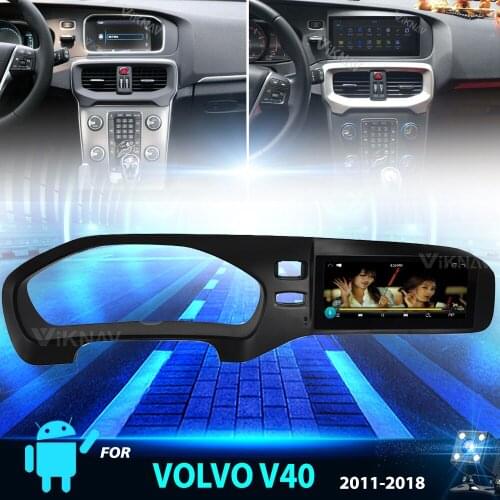 Car radio 2 din Android car autoradio multimedia stereo for Volvo V40 2011-2018 car Navi GPS dvd video player