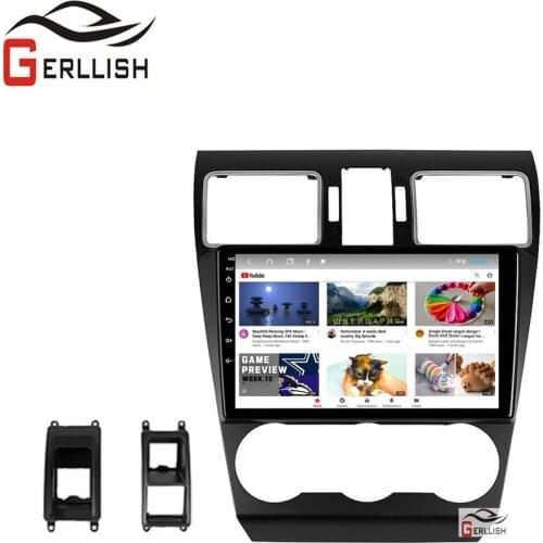 Gerllish android For Subaru Forester 4 SJ 2016 - 2018 Car Radio Multimedia Video Player Navigation GPS No 2din 2 din