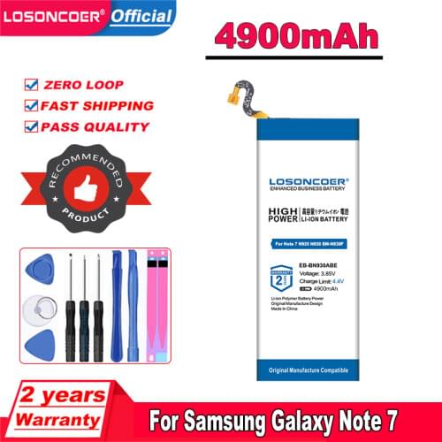 EB-BN930ABE EB-BN935ABA EB-BN935ABE Batttery For Samsung Galaxy Note 7 Note FE N935 SM-N930F N930G N930V N930A N930T N930S N930