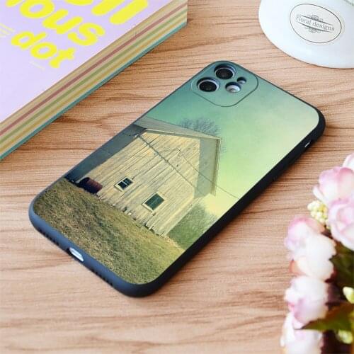 For iPhone Early Morning In The Country Print Soft Matt Apple iPhone Case 6 7 8 11 12 Plus Pro X XR XS MAX SE