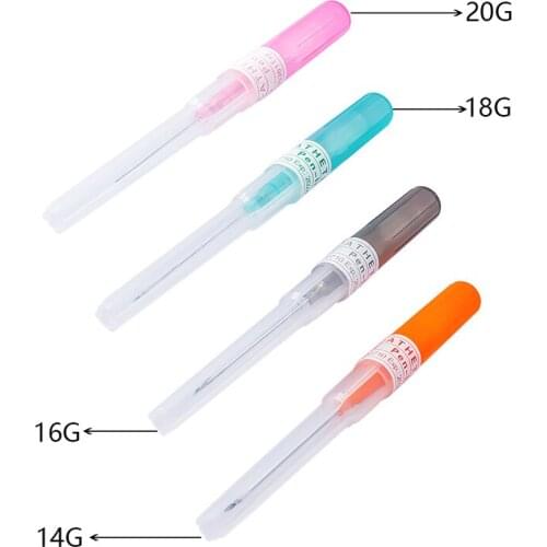 1-4pcs Disposable Sterilized Piercing Needles Tools Nose Lip Ear Nipple Piercing Ring Kit Surgical Steel Catheter Body Jewelry