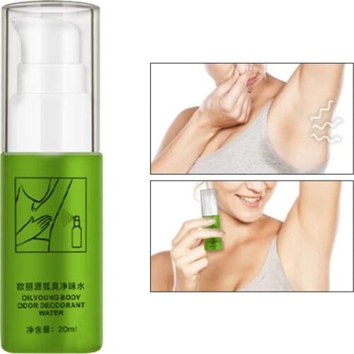 20ml MABREM Body Odor Sweat Deodor Perfume Spray Long Lasting Aroma Odor Control Body Sweating water for Men Woman