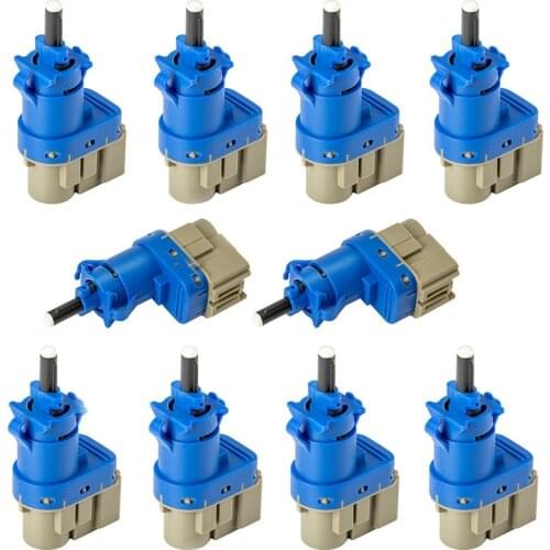 10PCS Repair for Land Range Rover Sport LR3 LR4 for Jaguar XF XJ XJR XK XKR Brake Switch Stop Light Lamp OEM XKB500110 XKB500030