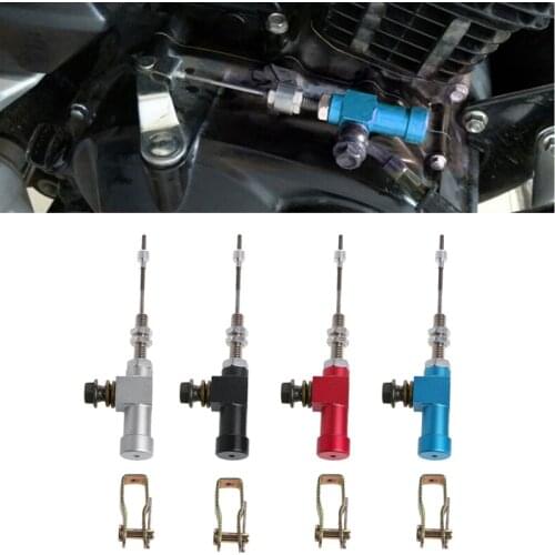 High Quality 1 Pc Motorcycle Hydraulic Clutch Master Cylinder Rod Brake Pump M10x1.25mm Aluminum